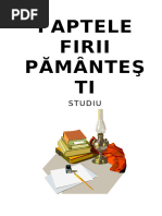 Iosif Anca - Faptele firii pământești - Vol I.