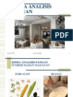 Pengantar - Kimia - Analisis Pangan