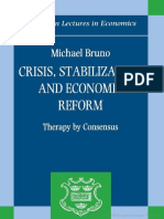 (Clarendon Lectures in Economics) Michael Bruno-Crisis, Stabilization, And Economic Reform_ Therapy by Consensus -Oxford University Press, USA (1993)