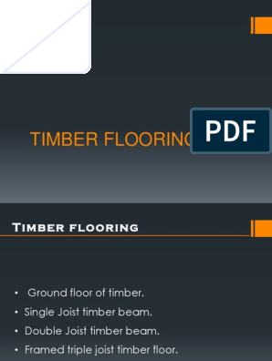 Timberfloor Pptx Building Technology Structural Engineering