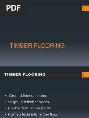 Timberfloor Pptx Building Technology Structural Engineering