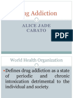Drug Addiction: Alice Jade Cabato