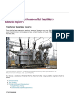 3 Common Transformer Phenomena That Should Worry Substation Engineers - EEP