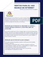 Lineamientos para El Uso Responsable de Internet