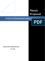 Thesis Proposal On Labour Productivity