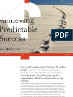 Achieving Predictable Success PDF