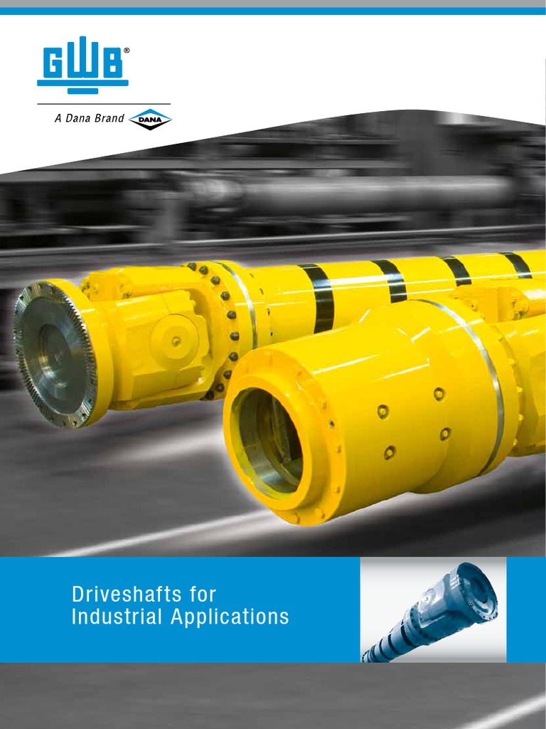 GWB Industrial Driveshafts Download Free PDF Bearing (Mechanical) Machines