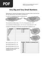 Big Numbers and Small Numbers V 2