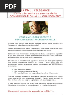 Formation Coaching Pnl Programmation Neuro Linguistique Psychotherapie
