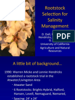 Almond Rootstock Selection for Salinity Management - Doll UCCE
