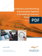 Official Statistics and Monitoring and Evaluation Systems in Developing Countries
