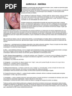 Ficha de Anamnese Em Auriculoterapia