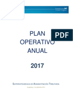 Plan Operativo Anual Sat 2017