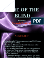 Care of The Blind: Alannah T. Atencia