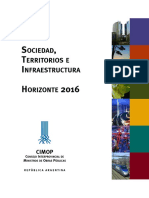 Sociedad, Territorio e Infraestructura - Horizonte 2016