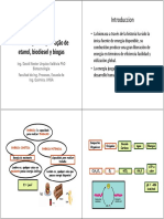 Producción de biocombustibles a partir de biomasa vegetal