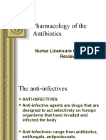 Pharmacology of Antibiotics Nurse Licensure Exam Review