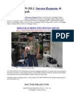 0877-7007-8170 (XL) - Di Cimanggis Depok: Service Projector