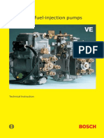Diesel Distributor Fuel-Injection Pumps: Technical Instruction