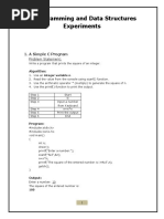 C Programming and Data Structures