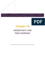 Uncertainty and Risk Aversion