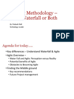 It Methodology - WF & Agile