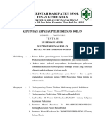 Pemerintah Kabupaten Buol Dinas Kesehatan: Keputusan Kepala Uptd - Puskesmas Boilan