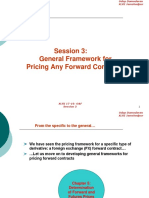 Session 3: General Framework For Pricing Any Forward Contract