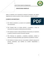 Apreciaciones Generales