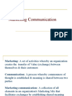 Marketing Communication