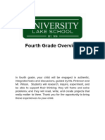 Fourth Grade Overview