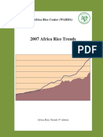 2007 Africa Rice Trends 5th Edition