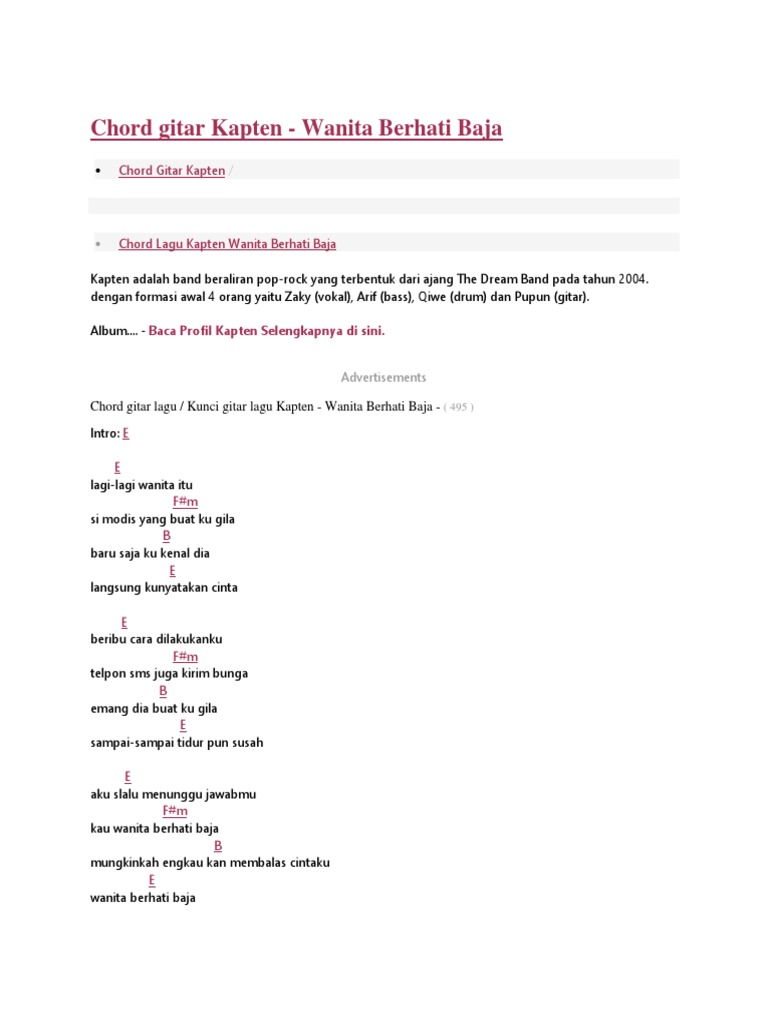 Aris Ariwatan Cinta Tak Kenal Siapa Chords Chordify