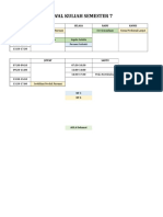 Jadwal