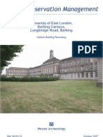 University of East London, Barking Campus, Greater London - Building Recording