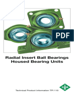 Radial Insert Ball Bearings Housed Bearing Units PDF