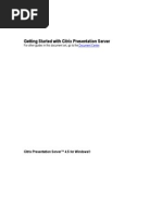 Download Getting Started With Citrix Presentation Server by Roelof Jan Oostingh SN38734651 doc pdf