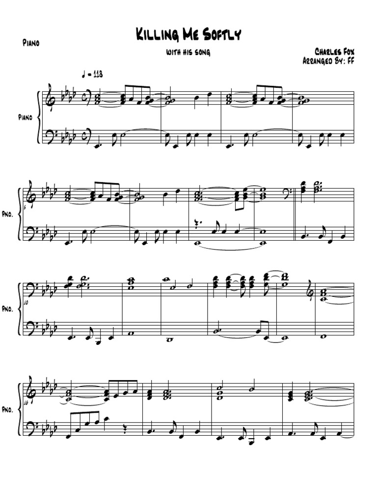Killing Me Softly(Piano)v2