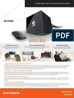 Boxee Box by D-Link - DSM-380 Datasheet
