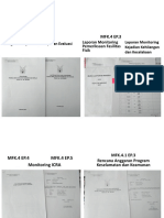 MFK.2 EP.4 MFK.4 EP.3: Program Kerja 2017 & Laporan Evaluasi Laporan Monitoring Kejadian Kehilangan Dan Kecelakaan