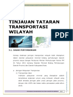 Bab 5 Tinjauan Tataran Transportasi Wilayah: 5.1. Dasar Pertimbangan
