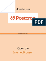 How To Use Postcron