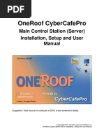 Download OneRoof Cyber Cafe Pro MCS Server Manual by mictic SN38738017 doc pdf