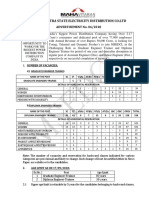 Msedcl Advt. No. 06 - 2018 PDF