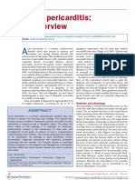 Acute Pericarditis: An Overview: Clinical