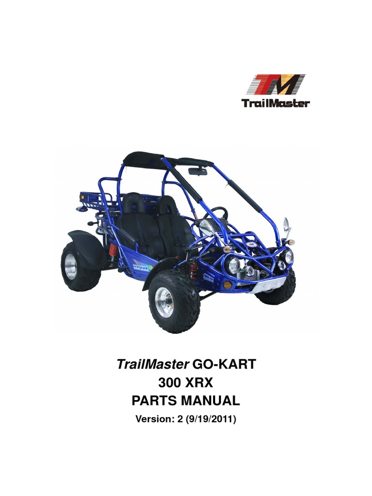 Trailmaster 300 XRX Parts Manual PDF PDF