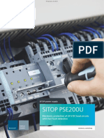 Sitop Pse200U: Electronic Protection of 24 V DC Load Circuits With Fast Fault Detection