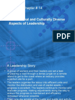 Chapter # 14: International and Culturally Diverse Aspects of Leadership