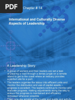 Chapter # 14: International and Culturally Diverse Aspects of Leadership