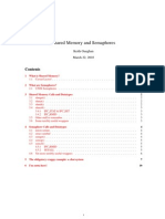 Shared Memory Semaphores